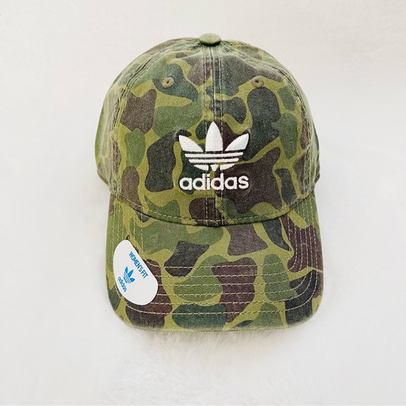 adidas Accessories - Adidas| Womens Adidas Camo Print relaxed Hat